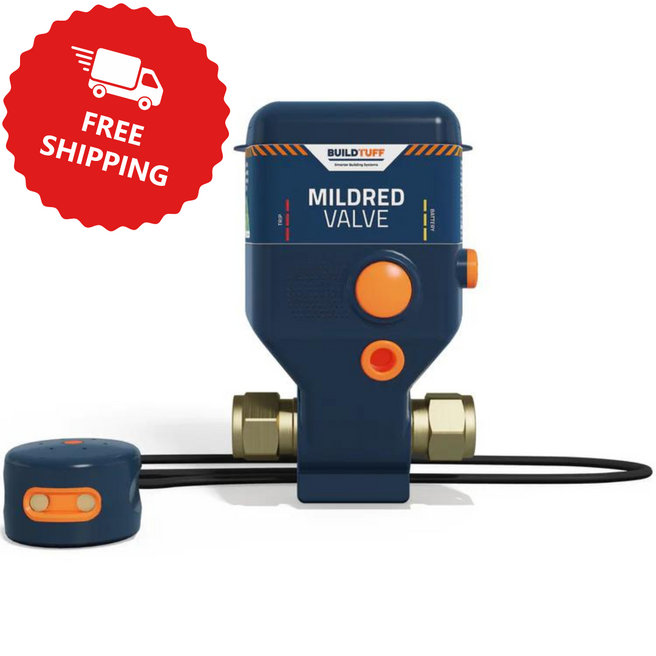 Mildred Valve 2.0 Electronic Automated Mains Water Shut Off Valve - FREE EXPRESS SHIPPING!!