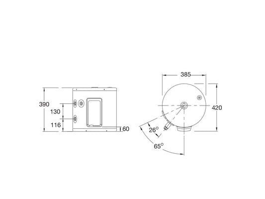 Rheem 25L 2.4kW Single Element Compact - 111025G7