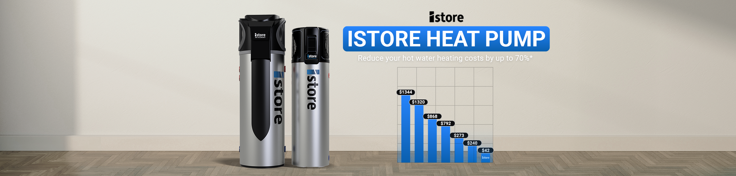 iSTORE 270L Heat Pump