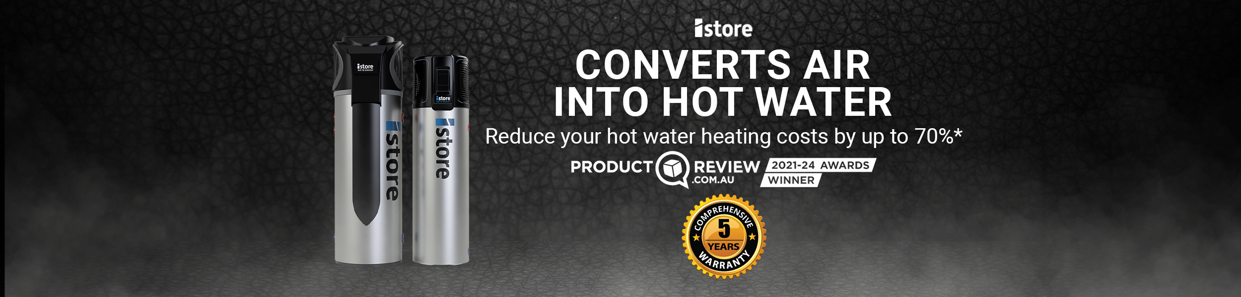 iSTORE 270L Heat Pump