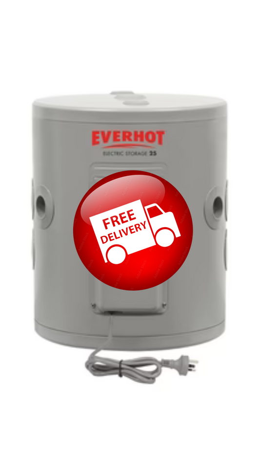 Everhot 25L 2.4kW Single Element Plug In Electric Hot Water System