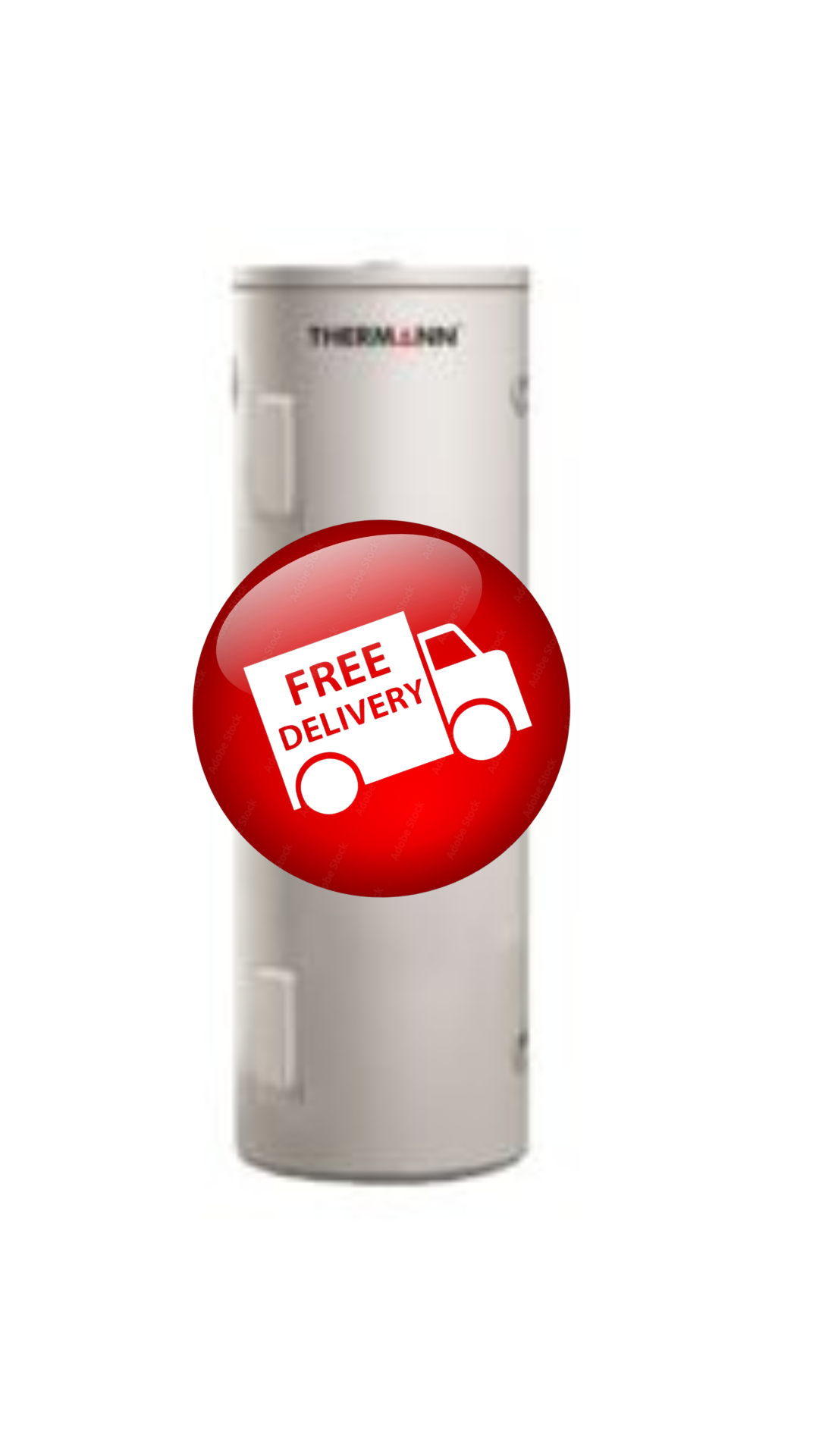 Thermann 400L 4.8kW Twin Element Electric Hot Water System hotwaterboss