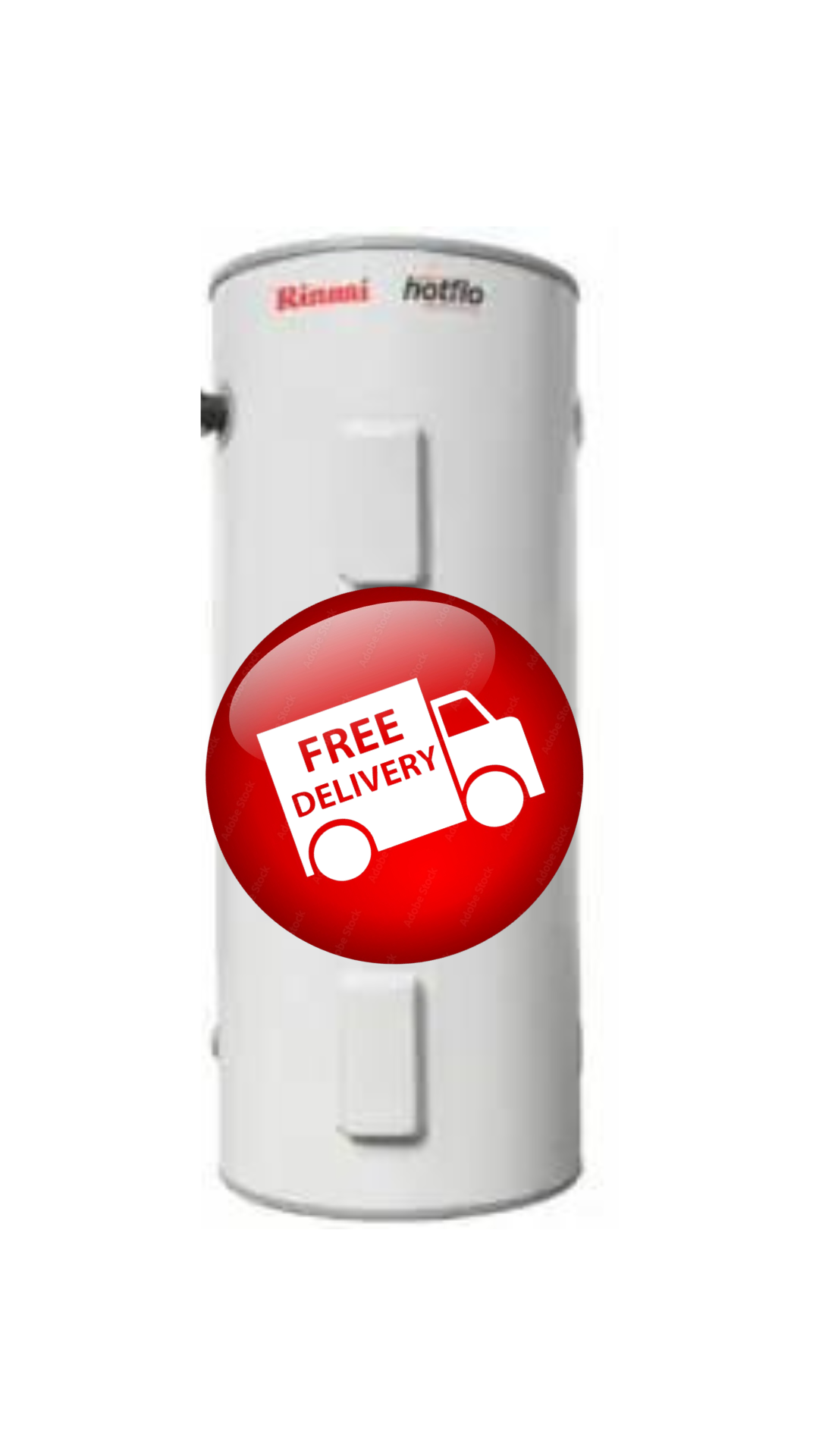 Rinnai Hotflo 250L 3.6kW Twin Element Electric Hot Water System ...
