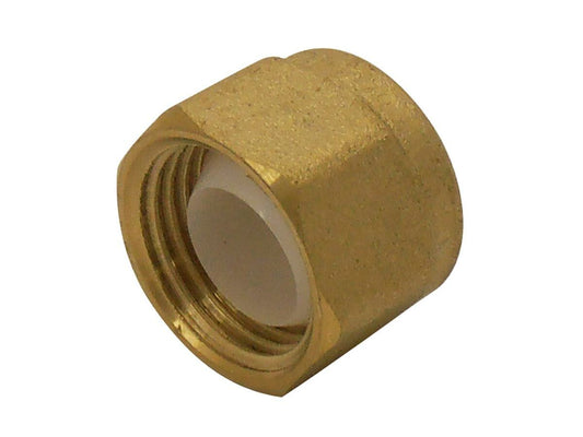 Kinco Nut & Nylon Olive Set Brass 15mm