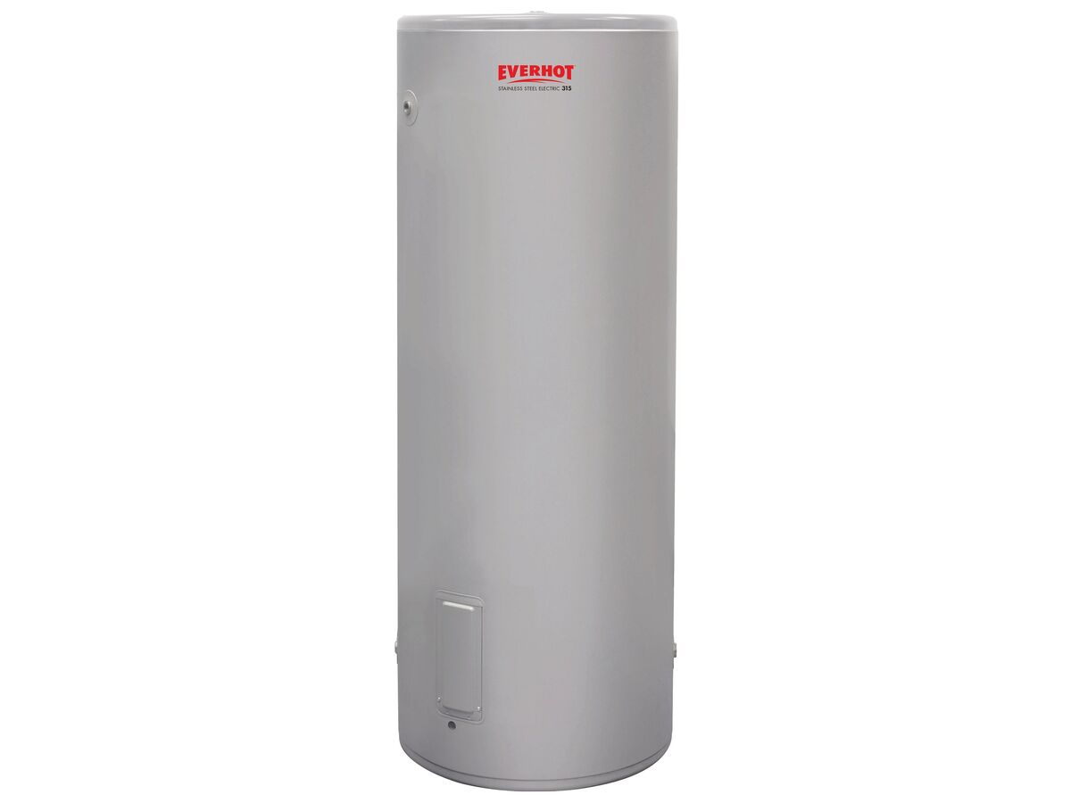 Everhot 315L Single Element Stainless Steel Electric Hot Water System (3.6kW)