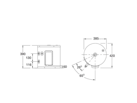 Rheem 25L 2.4kW Single Element Compact - 111025G7