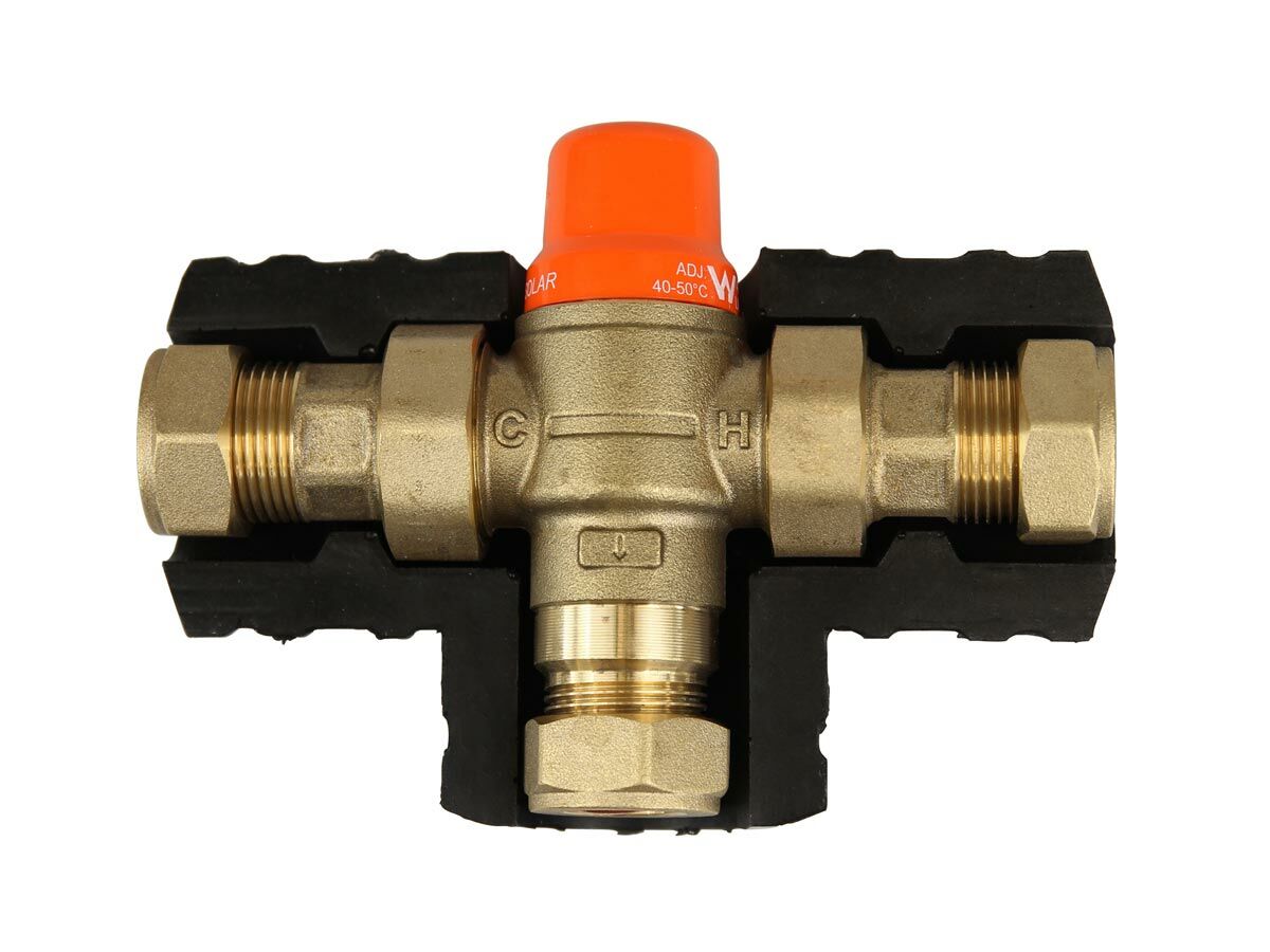 Tempering Valve Spring HPS Tempering Valve with Insulation 20mm – hotwaterboss