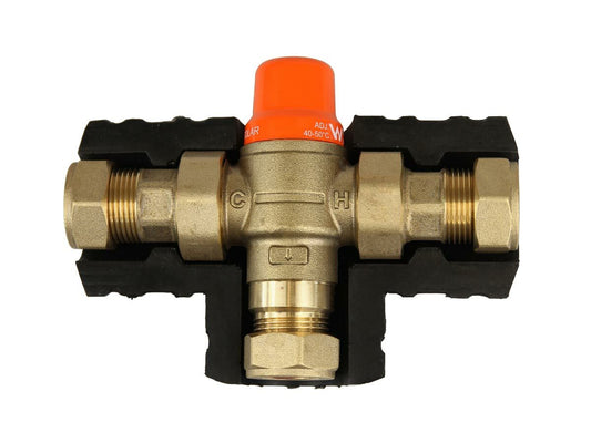 HPS Tempering Valve with Insulation 20mm